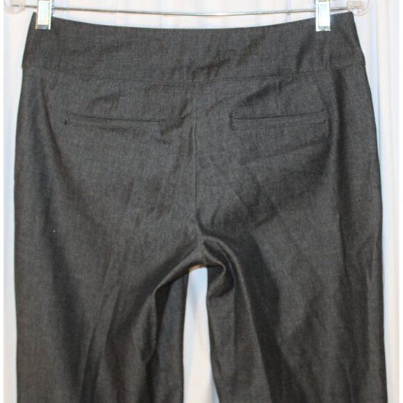INC International Concepts charcoal gray size 4 dress career pants straight - Picture 4 of 5